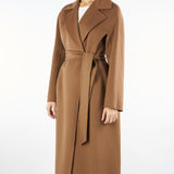 Cappotto Caramello in lana, cachemire e seta CLES 58 MAX MARA STUDIO 