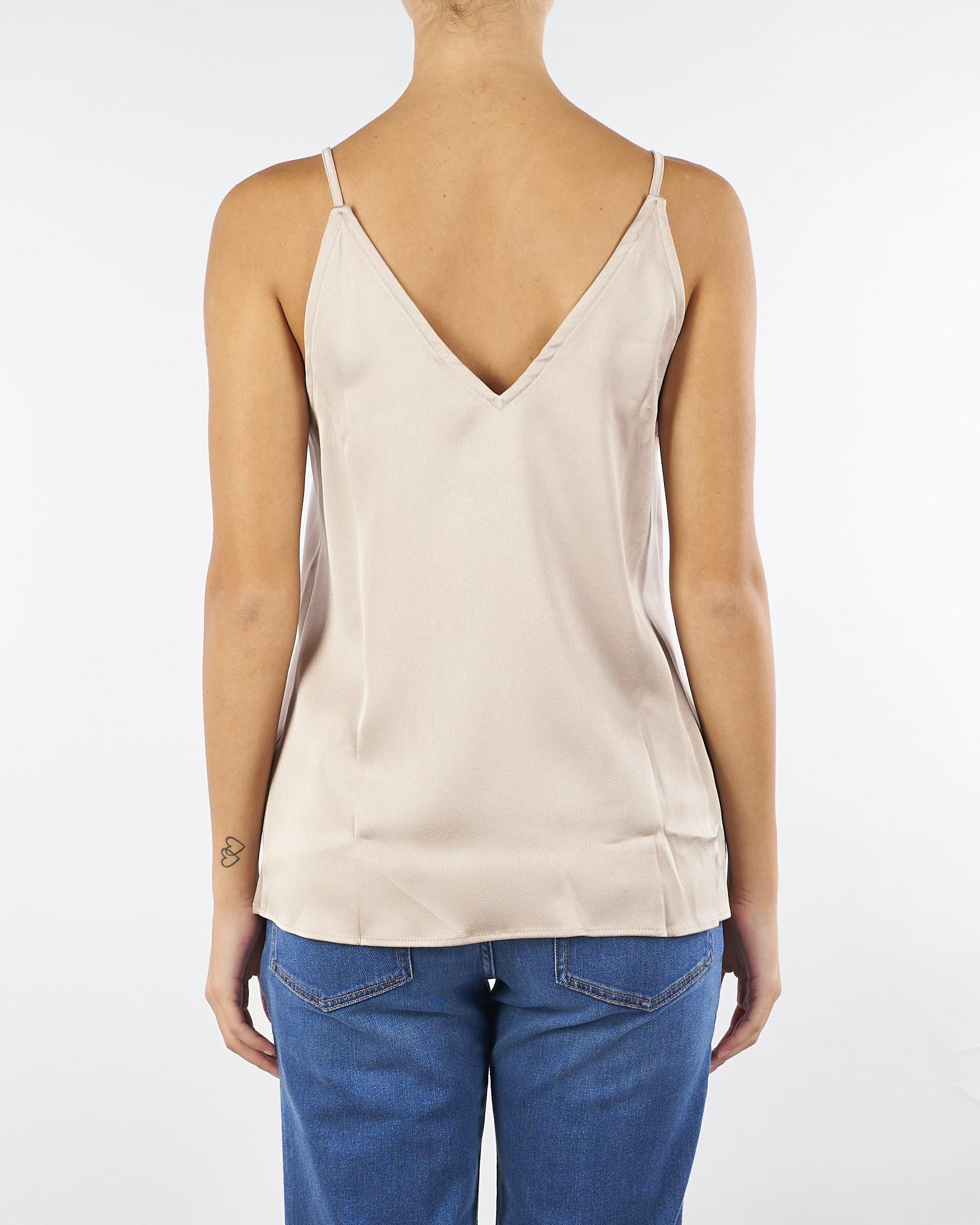 Top sottoveste Champagne in satin CARSO 2 MARELLA 
