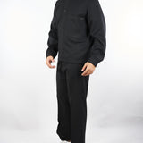 Overshirt Nero con tasconi CA3449 9 I'M BRIAN 