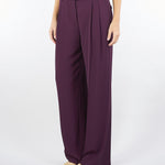 Pantaloni Bordeaux ampi con vita alta PES0KHX 85 IMPERIAL 