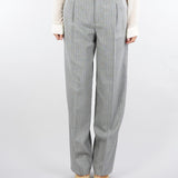 Pantaloni sartoriali Grigio in misto lana TP2632 12738 TWIN SET 