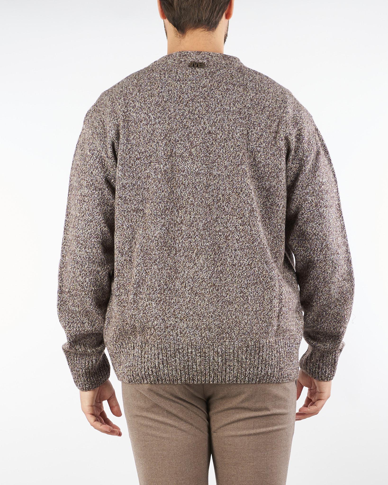 Cardigan Moro Melange in lana MA3405 20 I'M BRIAN 