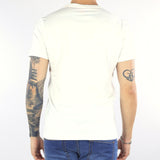 T-shirt Bianco con stampa logo al fondo