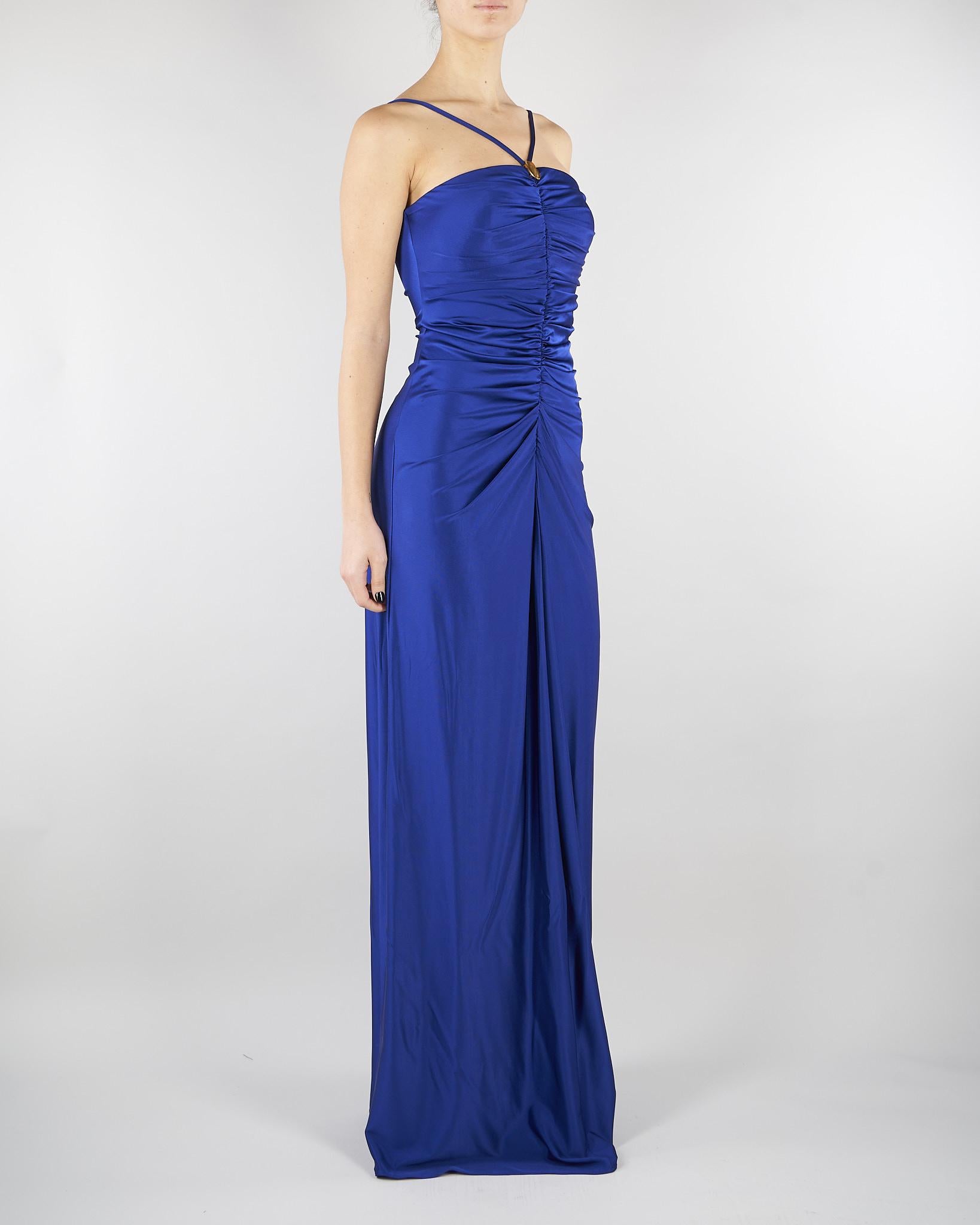 Abito Blu in jersey di viscosa MSEOGGETTI 2 MAX MARA STUDIO 