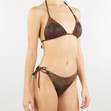 Bikini triangolo full strass degradé con slip regular Miss Bikini V4212S FAFO MISS BIKINI 