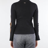 Maglia cut-out a costine No Secrets