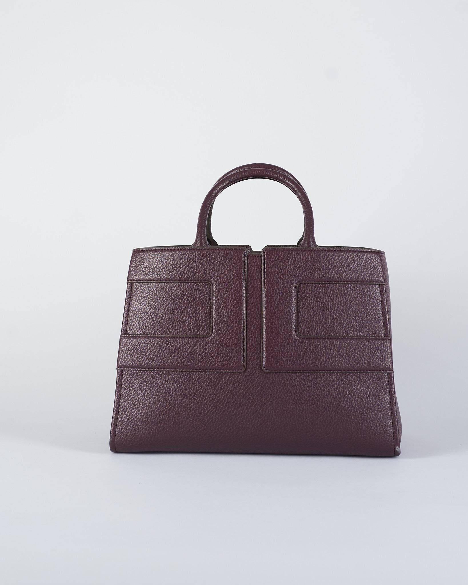 Borsa Merlot tote grande con logo BS34A56E2 EA4 ELISABETTA FRANCHI 