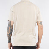 Polo Sabbia in misto cotone e seta