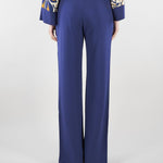 Pantalone Blu in jersey D2001100 81 CLIPS 