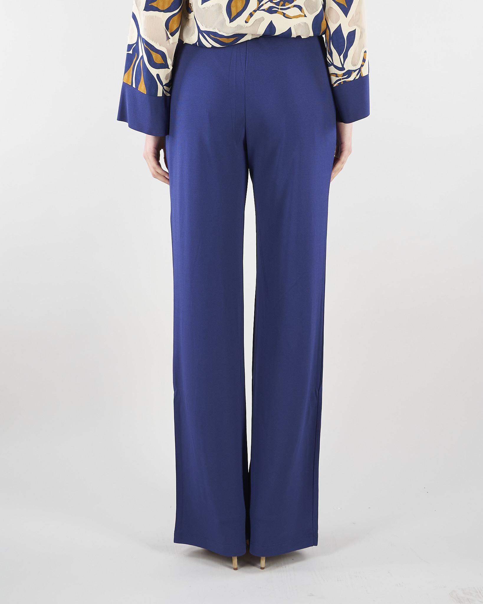Pantalone Blu in jersey D2001100 81 CLIPS 