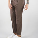 Pantalone Chino Tortora in fresco di lana 4032P1658260000 29 MANUEL RITZ 