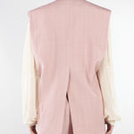 Gilet Oversize Rosa M6PW03 423 MEIMEIJ 