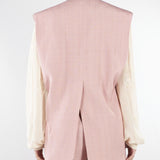 Gilet Oversize Rosa M6PW03 423 MEIMEIJ 