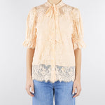 Camicia Pesca in pizzo con fiocco TP2625 11750 TWIN SET 