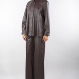 Camicia Moka in ecopelle Francis FRANCIS 650 NENETTE 