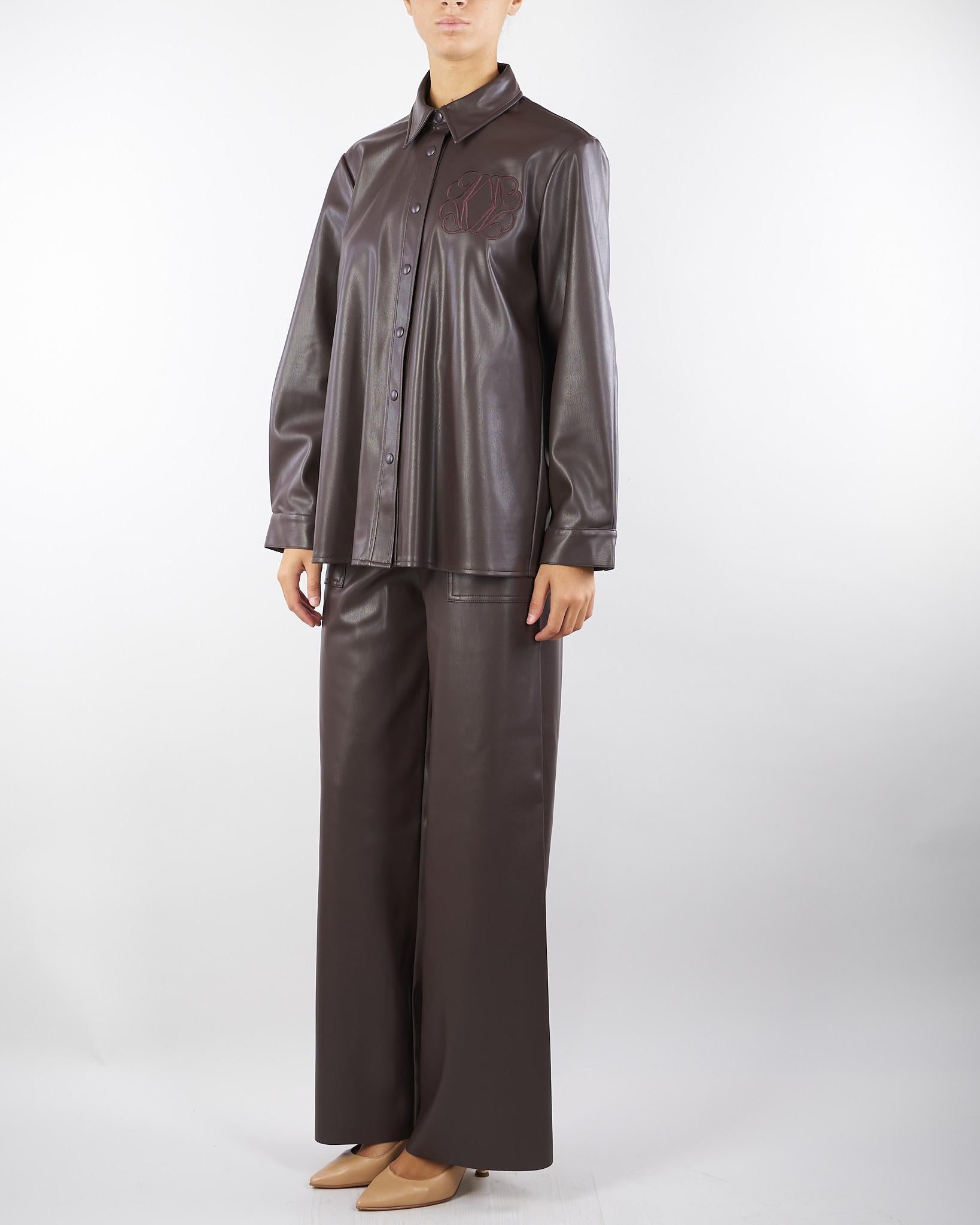 Camicia Moka in ecopelle Francis FRANCIS 650 NENETTE 