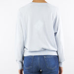 Maglia Starlight in pura lana, seta e cashmere con scollo a V MK34S57E2 EA7 ELISABETTA FRANCHI 