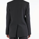 Blazer Nero doppiopetto in lana VADARE 5 MAX MARA STUDIO 