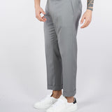 Pantalone Cooper Grigio in fresco lana