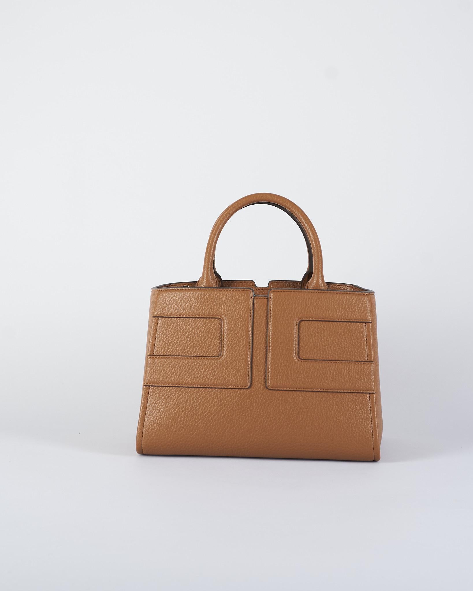 Borsa Brown Sugar  tote media con logo BS35A56E2 EC1 ELISABETTA FRANCHI 