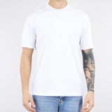 T-shirt Bianco in cotone modal regular fit