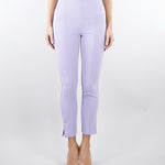 Pantaloni Lilla in doppio crêpe stretch con dettagli logo PA16361E2 EV7 ELISABETTA FRANCHI 