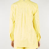 Camicia Giallo con strass all over NS227 38 NO SECRETS 