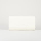 Pouch Avorio con logo embossed BS99A61E2 360 ELISABETTA FRANCHI 