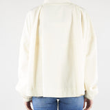 Giubbotto Panna Oversize SS260242 2 ELEH 