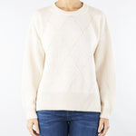 Maglia jacquard Panna RI5FP009 1041 ICONA 