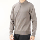 Polo in maglia con zip Low Brand