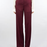 Pantalone in satin Bordeaux WOLF 1 MARELLA 