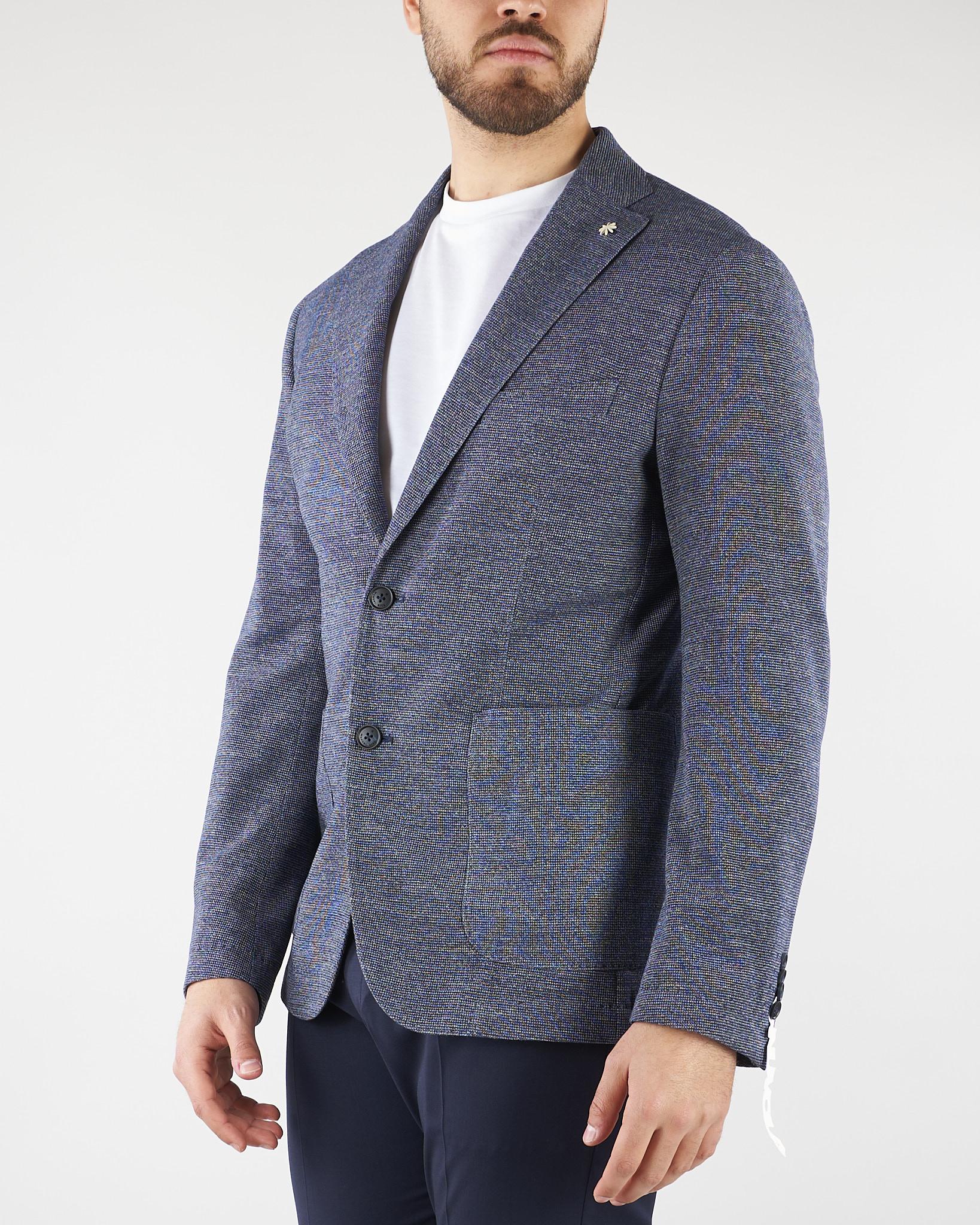 Giacca Blu microfantasia 4032G2728M263170 89 MANUEL RITZ 