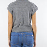 Gilet Grigio in maglia Mikol MIKOL 742 NENETTE 