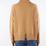 Maglia lupetto Cammello in misto lana RI5NT021 6026 ICONA 