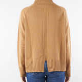 Maglia lupetto Cammello in misto lana RI5NT021 6026 ICONA 