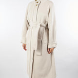 Cappotto Naturale oversize in pura lana e cashmere OGGI 1 MARELLA 