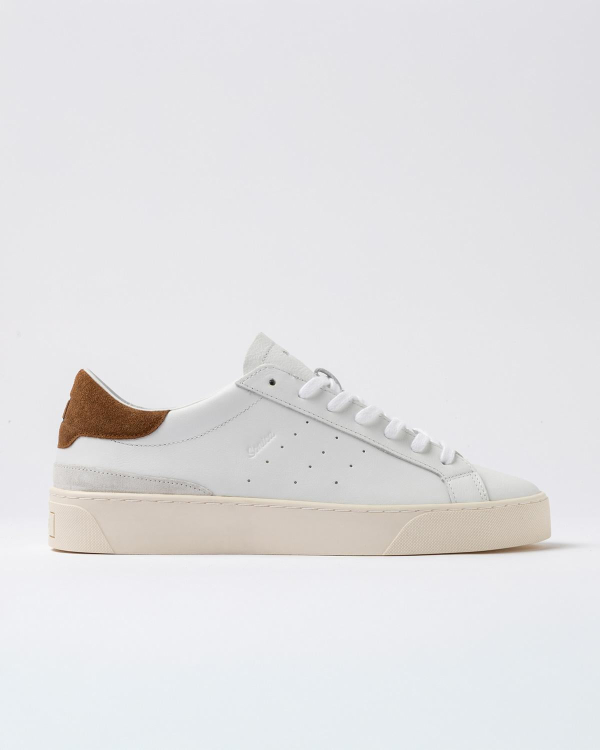 Sneakers Sonica Calf White-Cuoio M441SOCAWI WI DATE 