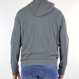 Felpa Grigio Surflex Hood Zip Fleece