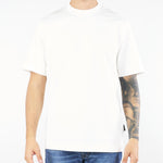 T-shirt Bianco in cotone pesante XM4228 2 YES LONDON 