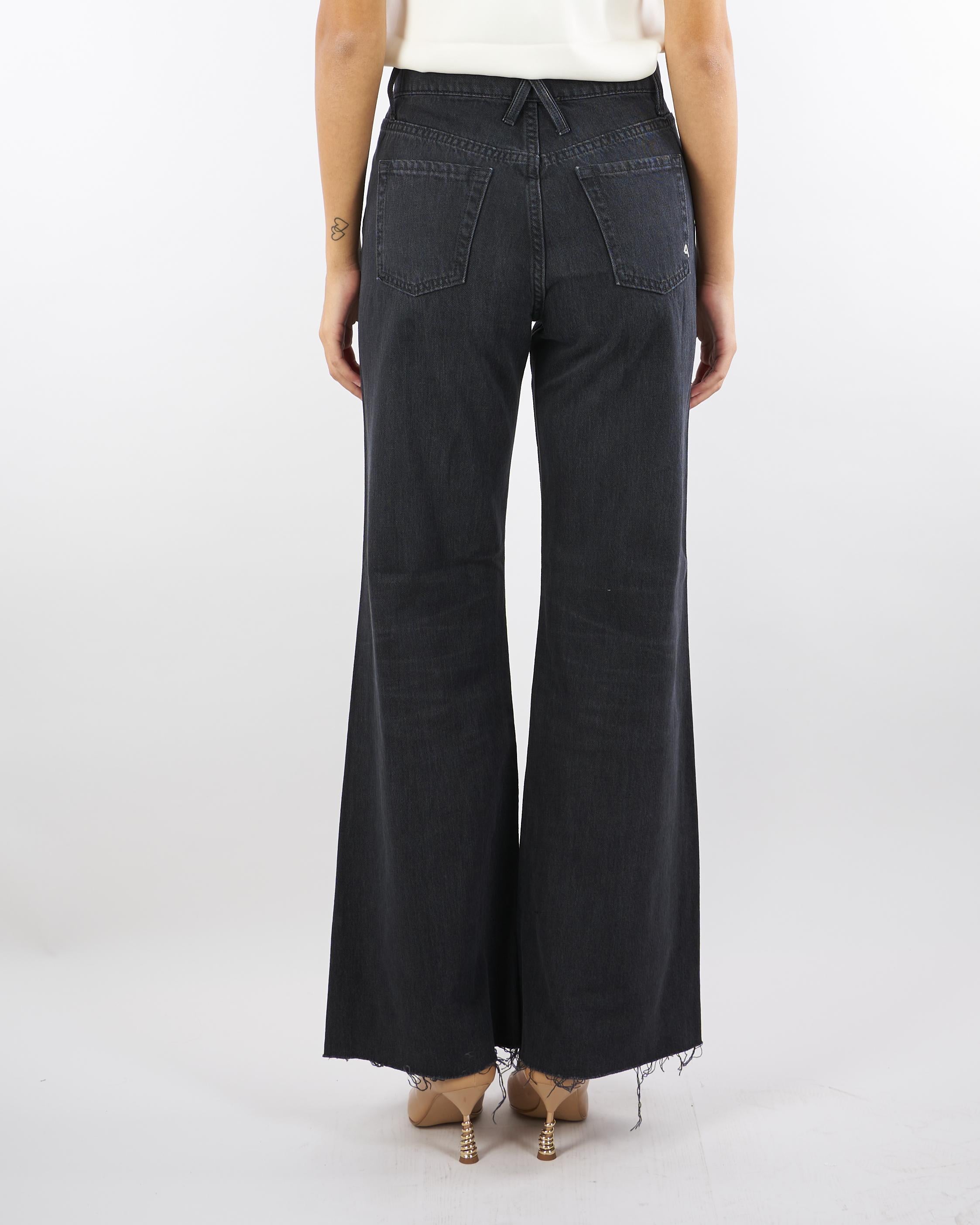 Jeans Nero Luna flare fit<BR/> 452P522 11 CYCLE 