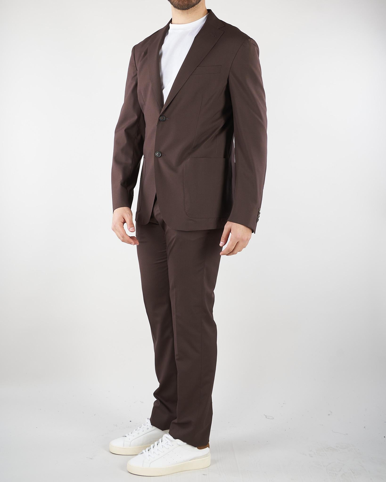 Giacca Marrone in pura lana vergine e seta 27X5792718487 30 CORNELIANI 