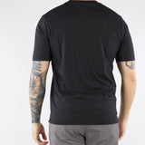 T-shirt Nero in cotone Supima DK17103 99 DIKTAT 