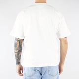 T-shirt boxy Bianco con stampa logo MAU3DICI03 01 3DICI 