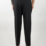 Pantalone con gamba ampia ed elastico in vita Yes London