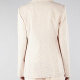 Giacca Cipria Biancas con paillettes BIANCAS 220 NENETTE 
