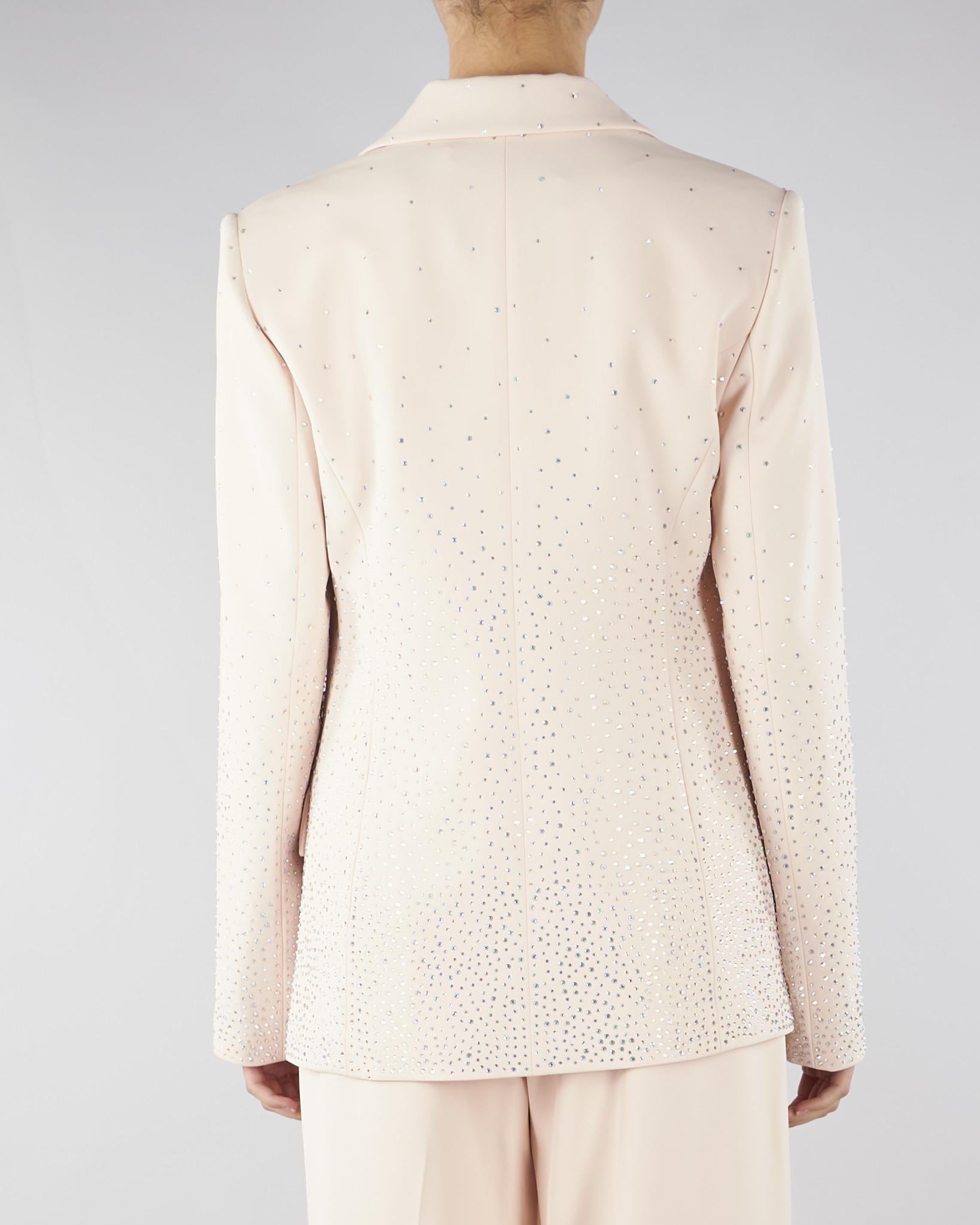 Giacca Cipria Biancas con paillettes BIANCAS 220 NENETTE 