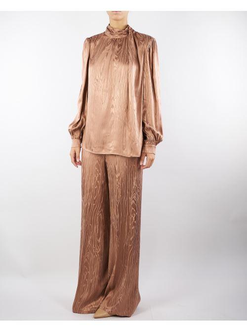 Pantalone Bronzo in satin PA288B 50 BOHEMIAN VI 