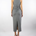 Abito Grigio midi in jersey AB00901TJER0060 V0071 SIMONA CORSELLINI 