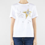 T-shirt Daruki bianco con stampa DARUKI 1 NENETTE 